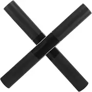 2pcs Quick-Dry False Eyelash Glue Quick Drying Adhesive Eyelash Adhesive Cosmetic Fake Eyelashes Double-Head Glue Portable False Eyelashes Waterproof Adhesive Black Plastic Shell