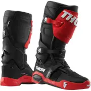 Thor MX Replacement Outsole Inserts for Thor Radial Boots (Black/Red) 10