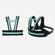 Adjustable Kids Safety Belt With Reflective Strip Children Motorcycle Harness Green