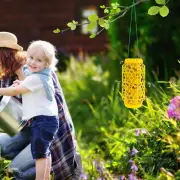 2Pcs Wasp Trap Set Hanging Wasp Catcher Reusable Effective Wasp Repellent xiXQM