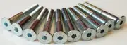 M5-0.80x35mm Flat Socket Cap Screw Zinc Plated Steel Class 12.9 (Qty of 10)
