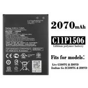 Battery For Asus ZenFone GO Live G500TG ZC500TG Z00VD C11P1506 2070mAh Internal