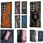 For [Samsung Z FOLD6][DUAL TACTICAL][Hybrid Two Piece Case]Combat Camo