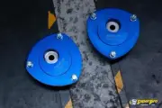 SuperPro Front Upper Fixed Camber Offset Strut Mounts For 15 Audi A3 Quattro Prm