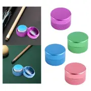 Billiard Chalk Storage Cue Chalk Holder Round Container Protection Carrier