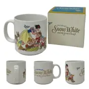 Vintage 80s Walt Disney Applause Snow White and the Seven Dwarfs Mug 12 oz Korea