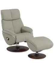 Acme Furniture Kandoro Motion Accent Chair with Swivel & Ottoman