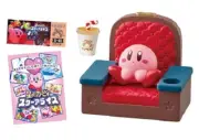 Re-Ment Miniatures Kirby Star Popstar Night Cinema Set # 3 Star Allies