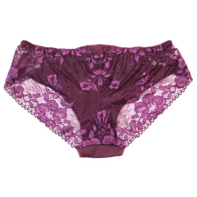 HIGH QUALITY SOFT LACE BRIEFS HIPSTER PANTIES 5218P