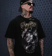 Sullen Clothing "Grind" Mens tee Art Collective tattoo Black