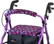 NOVA Medical Products Rollator Walker Seat & Back Cover Removable & Washable ...