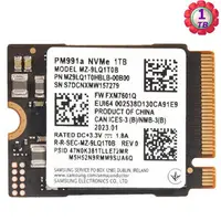 在飛比找樂天市場購物網優惠-Samsung PM991a 1TB 1T M.2 2230