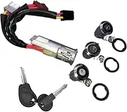 Car Ignition Barrel Switch 3 Door Lock Set, for Peugeot,for Partner, for Citroen, Berlingo 1996-2008 96244156 252522 car Door Lock