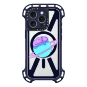 iPhone 16 Pro Ultra Bounce Case MagSafe Compatible Space Cat
