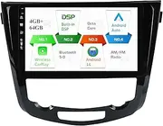MISONDA 10" IPS Double Din Android 14 for Nissan X-Trail/T32/Qashqai/J11/T31/J10 2013-2017 Car Stereo GPS Navi Head Unit SWC USB DAB FM AM WiFi 4G+64G