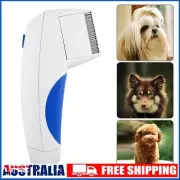 Electric Flea Remover Hair Comb Brush Pet Dog Cat Fleas Ticks Zapper Kill Safe