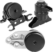 Engine Motor & Transmission Mount Kit 3pcs Automotive Replacement Parts Compatible with Fits 01-04 Ford Escape/ Mazda Tribute 2.0L 3.0L Replace A5304 A5292 A5293