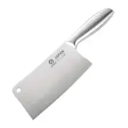Chef CLEAVER Knife 11.6" OA 3CR14 Stainless 6.9" Sharp Blade Kitchen, Camping