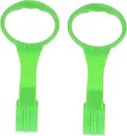 ERINGOGO 1Pair Crib Pull Rings Cot Hanging Rings for Safe Walking Exercises Bright Color Design Durable Easy to Use Walking Assistant