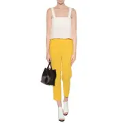 Phillip Lim Tapered Ankle Pants Trousers in Mimosa Yellow sz.4 NWT $350