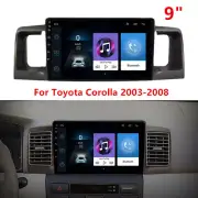 9'' Android 11.0 Car Stereo Radio GPS Navi WiFi FM RDS For Toyota Corolla 03-08