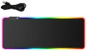 RGB Extended Mousepad LED Gaming Mouse Pad Large Keyboard Desk Anti-slip Mat