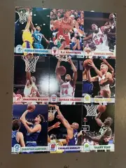 1993 Skybox Uncut Basketball Sheet