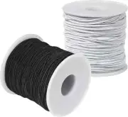 Elastic String for Bracelets Making - Cuttte 2 Rolls 1.2MM Bracelet String