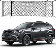 Trunk Cargo Net Compatible with Subaru Forester SK New 2024 2023 2022 2021 2020 2019 2018 2017 2016 2015 2014 2013 2012 2011 2010 2009 2008 2007 2006-1998 Car Rear Nylon Mesh Tailgate Netting