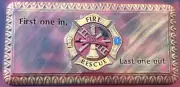 Concrete Cement Fireman's Bench Mold Fire Rescue EMS 3/16" True HD