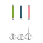 Semi-automatic Mixer Semi Automatic Whisk Stainless Steel Set for Cooking Hand