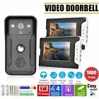 7' LCD Video Doorbell Intercom Door Bell Phone Cam Night Vision Security Camera