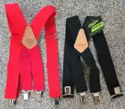 McGuire-Nicholas & AWP Work Suspenders 2 Inch Wide. Lot of 2.