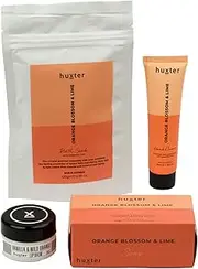 Huxter Home Pamper Kit, Orange Blossom + Lime,