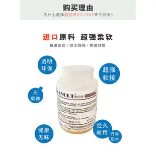 天惠~EVA泡棉軟性膠水粘海綿EPE珍珠棉塑料金屬環保透明專用防水強力膠