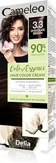 Cameleo - Colour Essence - Colour Cream - Chocolate Brown - Colour "Tone in Tone" - Effect up to 8 washes - Natural, Deep Colour - Colour Refreshing - Care - White Poppy and Argan Oil - 75 g
