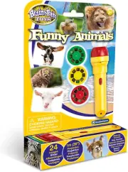 Stem Funny Animals Torch and Projector – 24 Adorable Animal Images, Projects Cle