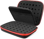 Abaodam Compact Dice Storage Bag Toy Box Zipper Dice Holder Case for Board Games