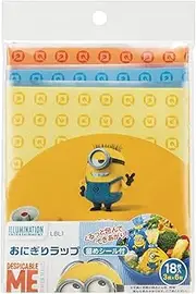 Skater rice ball wrapped 18 pieces rice balls film Minion made in Japan LBL1