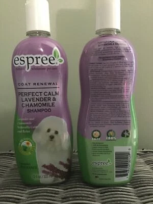 Espree Dog/Cat Perfect Calm Lavender & Chamomile Shampoo 12 Fl Oz Bottles