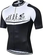 [HimyBB] Men Cycling Jersey Bike Biking Shirt Tops Short Sleeve Clothing