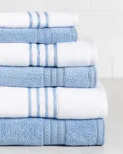 Modern Threads 6pc Quick Dry Stripe Towel Set