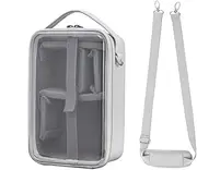 Visible Camera Bag Transparent Digital DSLR Bag Splashproof Digital Carry Bag Case Anti-Scratch Multi-Functional Camera Shoulder Bag for Action Camera Series, for Pocket 3/GoPro/Insta360 Camera