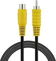RCA Male to Female Extension Cable 1M Mono Audio Video AV Coaxial Extender for Subwoofer Speaker DVD VCD