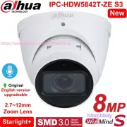 Dahua IPC-HDW5842T-ZE-S3 8MP Starlight+ 4x Zoom WizMind S Camera IR PoE SMD3.0
