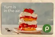Publix Supermarket Strawberry Shortcake "Yum is in the Air" 2023 Gift Card