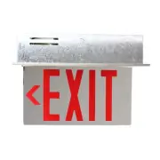 PINNACLE LIGHTING SP-LED-EDGELIT-CR-2-RM7-SS-ISO LED EDGELIT EXIT SIGN