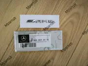 For Mercedes Glossy Silver Interior Small AMG Badge Cockpit Centre Console Dash