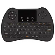 H9 Wireless Air Mouse Keyboard Black Backlit Keyboards & Keypads