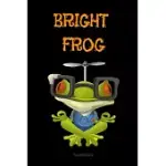 BRIGHT FROG COMPOSITION NOTEBOOK: COLLEGE RULED NOTEBOOK - LINED JOURNAL -SCHOOL SUPPLIES BOOK NOTES- BACK TO SCHOOL GIFT KIDS -